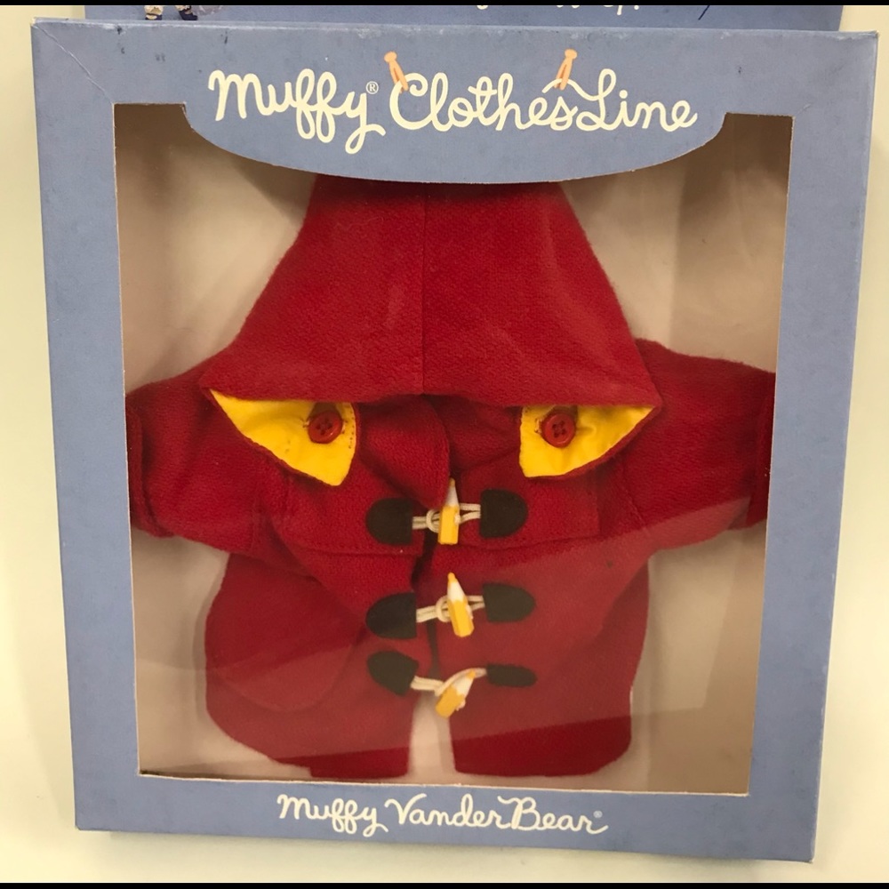 Vintage Muffy VanderBear, Muffy ClothesLine, “Pencil it in” Duffel Coat…